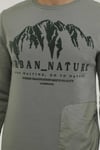 LUMBERJACKSweatshirtLumberjack Nature M-CG556 B-2 Erkek Sweatshirt 100002636-2Haki