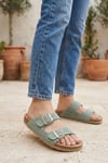 LUMBERJACKTerlikLumberjack  Mattiaa WMN 6FX Kadın Terlik 102250424Mint Yeşil