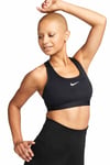 NIKEBra Sporcu SütyeniNike SWOOSH MEDIUM SUPPORT Kadın Bra Sporcu Sütyeni DX6821-010SIYAH