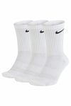 NIKEÇorapNike EVERYDAY CSH CRW 3PR Unisex Çorap SX7664-100-BEYAZ