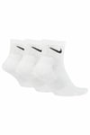 NIKEÇorapNike Everyday Cushioned Training Ankle Socks (3 Pairs) Unisex Çorap SX7667-100-Siyah