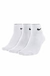 NIKEÇorapNike Lightweight 3Pr Çorap Unisex Çorap SX4706-101-BEYAZ