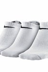 NIKEÇorapNike Lightweight Çorap 3Pr Unisex Çorap SX4705-101-BEYAZ