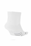 NIKEÇorapNike Multiplier Running Ankle Socks (2 Pair) Unisex Çorap SX7556-100-BEYAZ