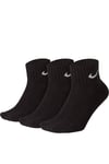 NIKEÇorapNike U V Cush Ankle- 3P Value Unisex Çorap SX4926-001-Siyah