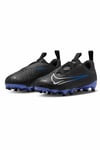NIKEKramponNike Phantom GX Academy FG JR Çocuk Krampon Ayakkabı DD9549-040-Siyah/Mavi