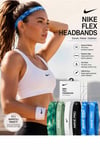 NIKESaç BandıNike Y Flex Classic Headbands 6Pk Çocuk Saç Bandı N.101.1930.062.OSÇok Renkli