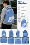 NIKESırt ÇantasıNike Elemental Backpack 21L Unisex Sırt Çantası DD0559-486MAVİ