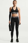 NIKETaytNike W NIKE PRO DF 365 MR TIGHT USM Kadın Tayt IQ0886-010Siyah
