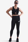 NIKETaytNike W NK DF TEMPO HR 7/8 TGT SWHBR Kadın Tayt HV2304-010Siyah