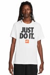 NIKETişörtNike  NSW TEE FRAN JDI VERBIAGE Unisex Tişört DZ2989-100BEYAZ