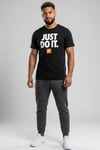 NIKETişörtNike  NSW TEE FRAN JDI VERBIAGE Erkek Tişört DZ2989-010Siyah