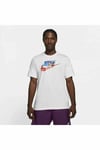 NIKETişörtNike Sportswear Erkek Tişört DB6161-100-BEYAZ