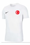 NIKETişörtNike Türkiye Milli Takım Forma Tişört Erkek Tişört NKT100-BEYAZ