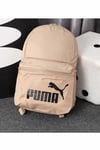 PUMASırt ÇantasıPuma Phase Backpack Unisex Sırt Çantası 079943-08 Kum