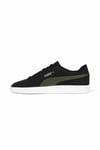 PUMASneakerPuma Smash 3.0 Buck Unisex Sneaker Ayakkabı 392336-07 Siyah