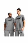 PUMATişörtPuma ESS No. 1 Logo Tee Erkek Tişört 682532-03 Gri