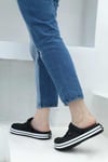 REKOR SPORTerlikKadın Deniz / Havuz Sabo Doktor Hemşire Hastane Comfort Günlük Terlik Sandalet Unisex Terlik Ayakkabı R-S 214Siyah-Byz