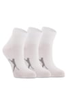SLAZENGERÇorapSlazenger Jadon 3'lü Kısa Unisex Çorap SX22CK002-000BEYAZ