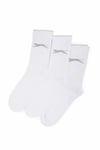 SLAZENGERÇorapSlazenger Jago 3'lü Uzun Unisex Çorap SX12CE004-000BEYAZ