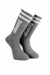 SLAZENGERÇorapSlazenger Jinn 3'lü Uzun Unisex Çorap SX21CE031-200Gri