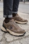 US POLO ASSN.SneakerU.S Polo Assn.PALMY GLB Erkek Sneaker 102022158KAHVE