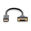  DisplayPort Erkek to DVI 24+5 Dişi Çevirici Dönüştürücü 15 CM