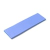 1mm 22x70mm Termal Pad M2 Ssd Chipset Soğutucu 7x2cm Silikon İletken Mavi 3 6w/mk