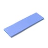 1mm 22x70mm Termal Pad M2 Ssd Chipset Soğutucu 7x2cm Silikon İletken Mavi 3 6w/mk