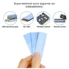 1mm 22x70mm Termal Pad M2 Ssd Chipset Soğutucu 7x2cm Silikon İletken Mavi 3 6w/mk
