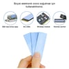 1mm 22x70mm Termal Pad M2 Ssd Chipset Soğutucu 7x2cm Silikon İletken Mavi 3 6w/mk