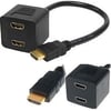 2 Port Hdmi Splitter Switch Çoklayıcı Çoklu Ekran
