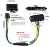 24 Pin To 8 Pin ATX PSU Power Güç Adaptör Kablosu (DELL Optiplex Uyumlu)