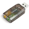 5+1 Harici Usb Ses Kartı 3.5Mm Kulaklık Mikrofon Çevirici Dönüştürücü