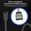 5V 3pin Argb Denetleyici Sata Pin Güç Kaynağı Masaüstü Bilgisayar Uzaktan Kumanda 3pin 5V Kasa LED Aydınlatma