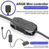 5V 3pin Argb Denetleyici Sata Pin Güç Kaynağı Masaüstü Bilgisayar Uzaktan Kumanda 3pin 5V Kasa LED Aydınlatma