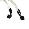 Anakart 9 Pin Pci Kasa İçi Usb 4 Port Kablosu Hub Çoklaycı