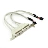 Anakart 9 Pin Pci Kasa İçi Usb 4 Port Kablosu Hub Çoklaycı