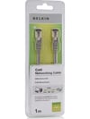 Belkin BLK-A3L980CP01MHS 1 m CAT6 Patch Kablo Gri