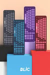 BKB6 Mor Ev Ofis İş Yeri 2.4 GHz Kablosuz Klavye Mouse Seti