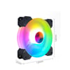 Coolmoon - 12cm ARGB Kasa Fanı - 120mm Soğutucu Işıklı Fan - 5V 3Pin 4Pin Pwm Bağlantı (Siyah)