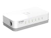 D-Link DES-1005C 5 Port 10/100Bps Yönetilemez Plastik Kasa Masaüstü Switch