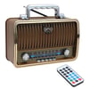 Everton RT-859BT USB/SD/FM/Bluetooth Destekli Kumandalı Nostaljik Radyo