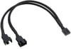Fan Çoklayıcı 2 Port Y Pwm 4 Pin Splitter Çoklayıcı Switch Kablosu