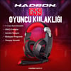 HADRON G59 USB LED 7.1 Surround Over-Ear Mikrofonlu Gaming Kulaklık PS4 Uyumlu Siyah Kırmızı