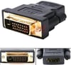 Hdmi DİŞİ DVİ (24+1) ERKEK ÇEVİRİCİ DÖNÜŞTÜRÜCÜ ADAPTOR TV LCD MONİTÖR KASA PC LAPTOP