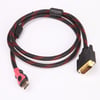 Hdmi To Dvi 24+1 Çevirici Dönüştürücü Monitör Kablosu 1.5 Metre