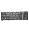 HP ProBook 4540s 4545s 4740s 4745s 8K1390, SN8114, NSK-CC3SW, 702237-141, 10M16Tq-4422 Klavye Tuş Takımı Çerçeveli Gümüş Klavye TuşTakımı Q-Türkçe