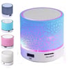 Işıklı Mini Bluetooth Hoparlör, Taşınabilir Kablosuz Mini Ses Bombası, Mp3 Müzik Kutusu