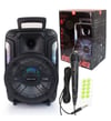Kts-1175 Mikrofonlu Ledli Bluetooth Valiz Speaker Usb-Tf-Fm-Bluetooth 